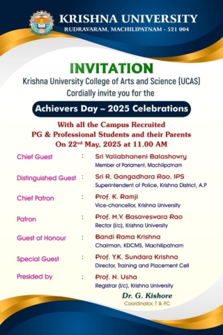 UCAS Achievers Day 2025 Invitation
